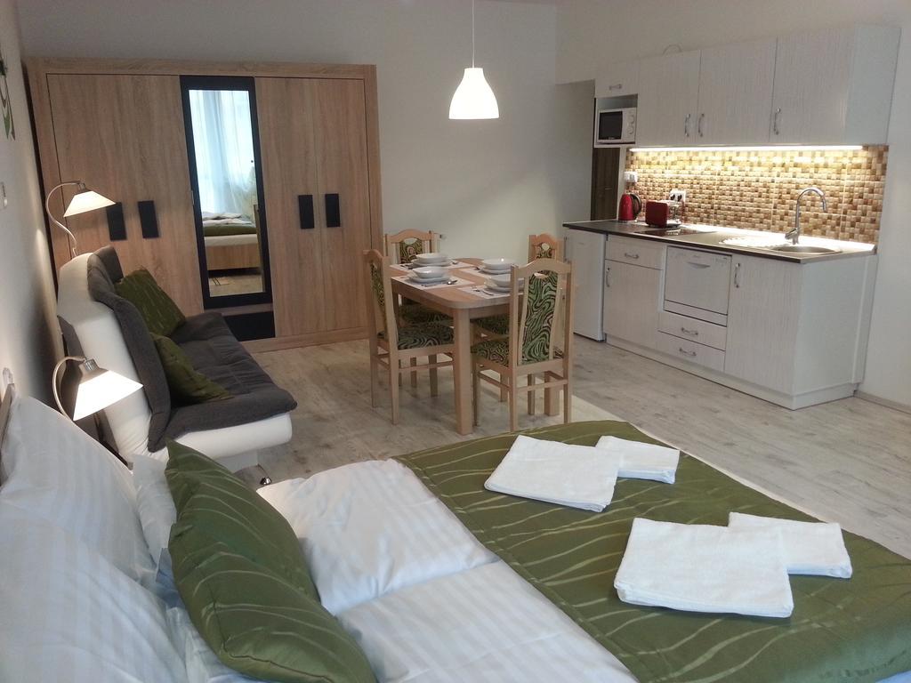 Downtown Apartment Miskolc Esterno foto